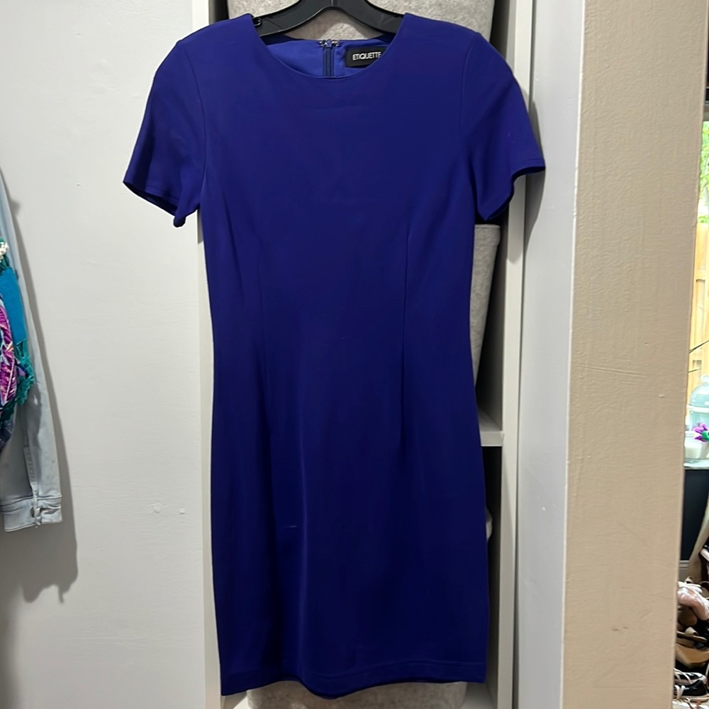 Blue Etiquette Boutique fitted dress S